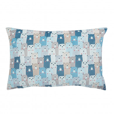 Des ours heureux Coussin Rectangulaire Pour Salon