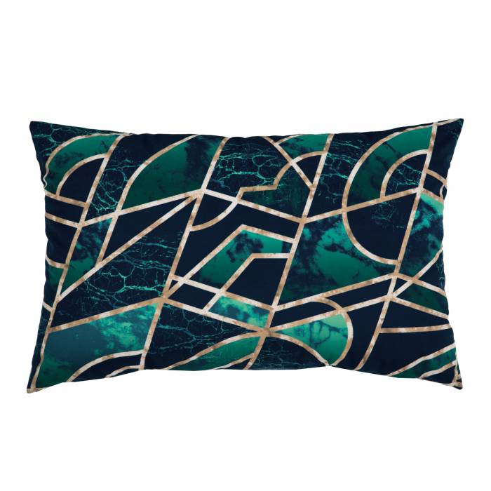 Vert glamour Coussin Rectangulaire Pour Salon 