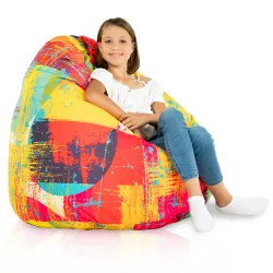Pouf élégant pour se détendre dans le jardin ou en extérieur