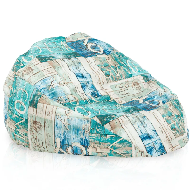 Pouf Poire XL Standard - Tissu Imprimé Premium – vue 50