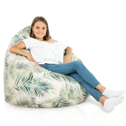 Pouf Poire XL Standard - Tissu Imprimé Premium – vue 78