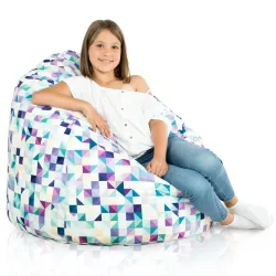 Pouf Poire XL Standard - Tissu Imprimé Premium – vue 82