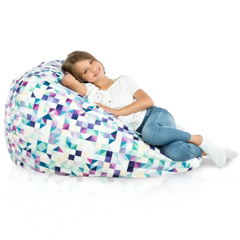 Pouf Poire XL Standard - Tissu Imprimé Premium – vue 127