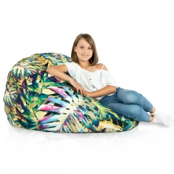 Pouf Poire XL Standard - Tissu Imprimé Premium – vue 106