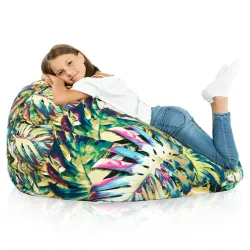 Pouf Poire XL Standard - Tissu Imprimé Premium – vue 115