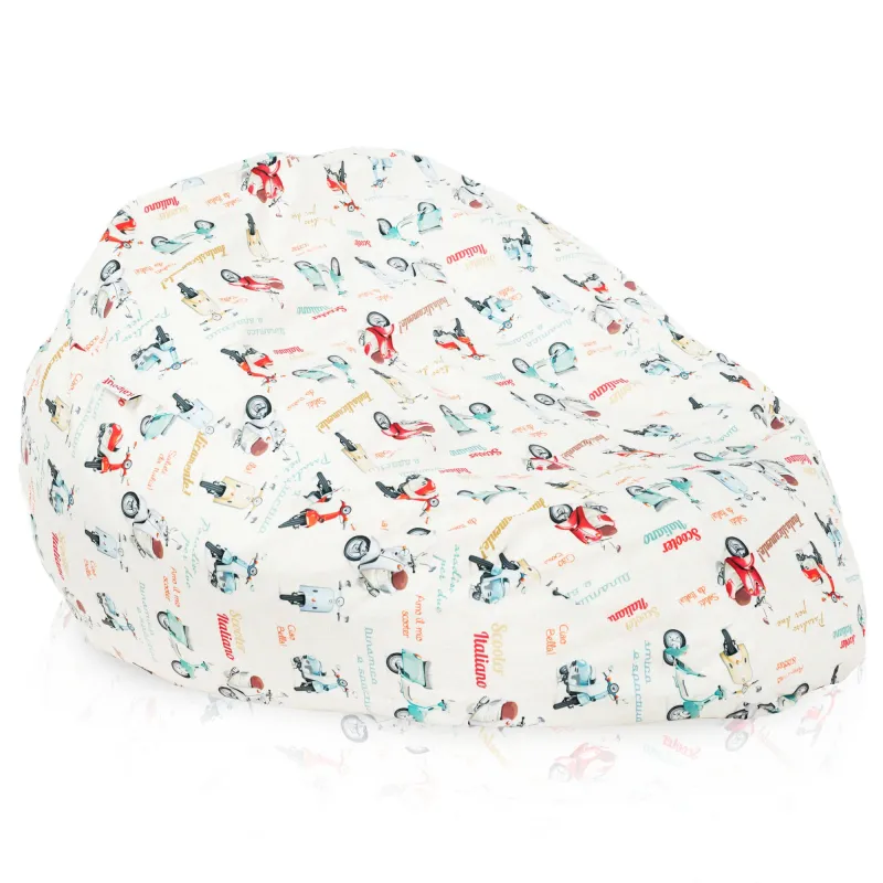 Pouf Poire XL Standard - Tissu Imprimé Premium – vue 37