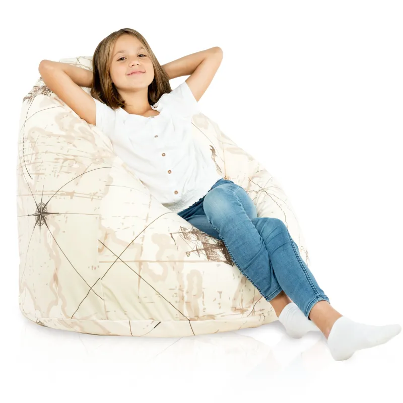 Pouf Poire XL Standard - Tissu Imprimé Premium – vue 71