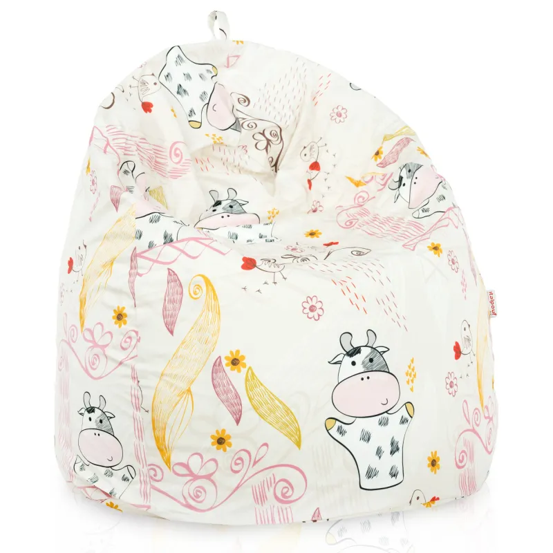 Pouf Poire XL Standard - Tissu Imprimé Premium – vue 13