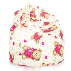 Pouf Poire - Tissu Imprimé Premium