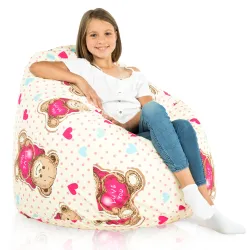 Pouf Poire XL Standard - Tissu Imprimé Premium – vue 59
