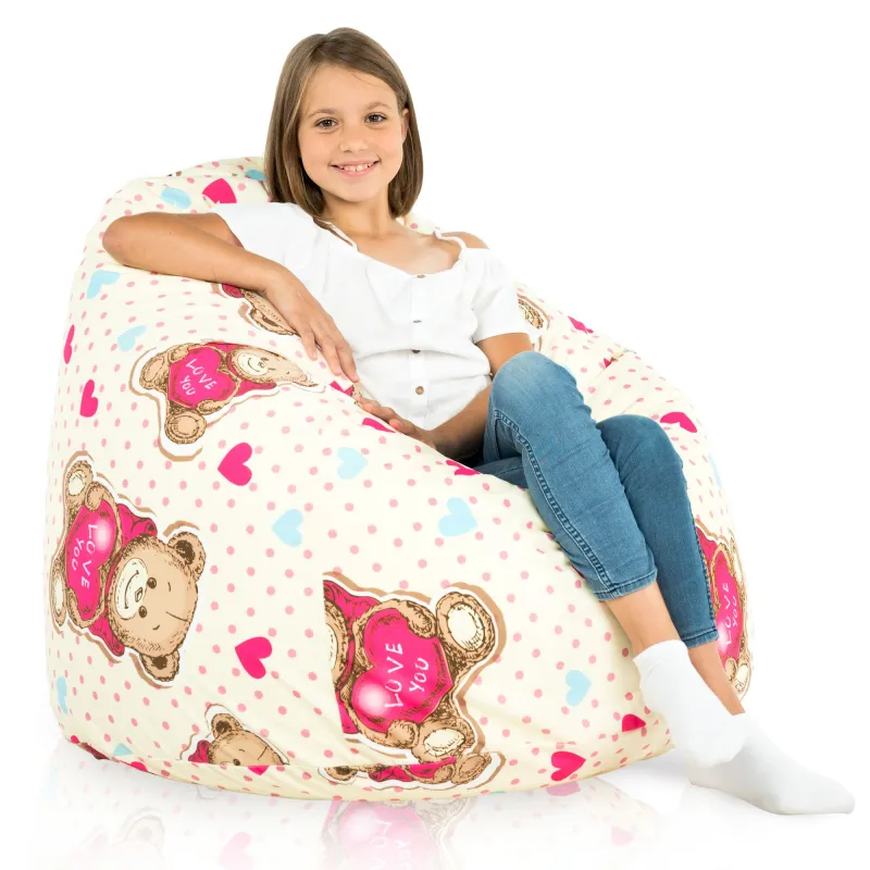Pouf Poire XL Standard - Tissu Imprimé Premium – vue 59