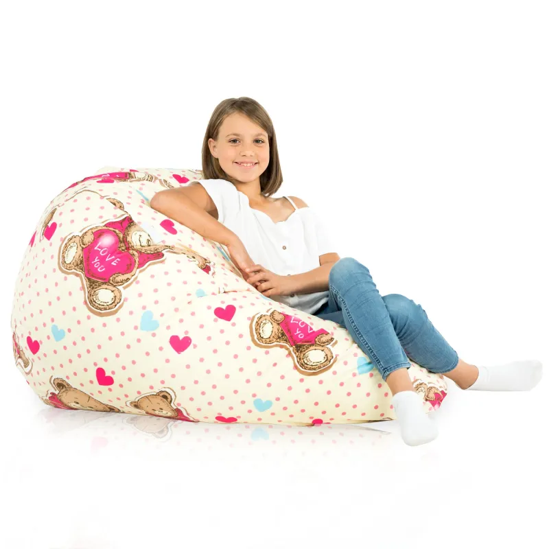 Pouf Poire XL Standard - Tissu Imprimé Premium – vue 101