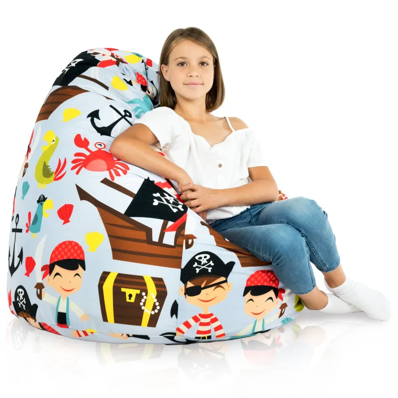 Pouf Poire XL Standard - Tissu Imprimé Premium – vue 58