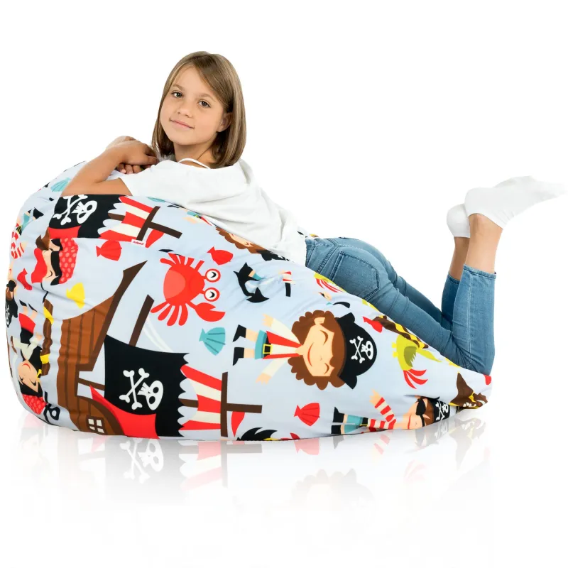 Pouf Poire XL Standard - Tissu Imprimé Premium – vue 98