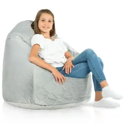 Pouf Poire XL Standard - Velours Soft – vue 36