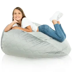 Pouf Poire XL Standard - Velours Soft – vue 38