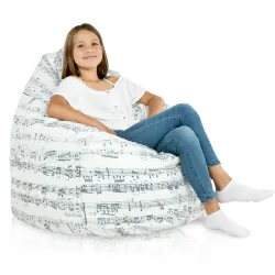 Pouf Poire XL Standard - Tissu Imprimé Premium – vue 68