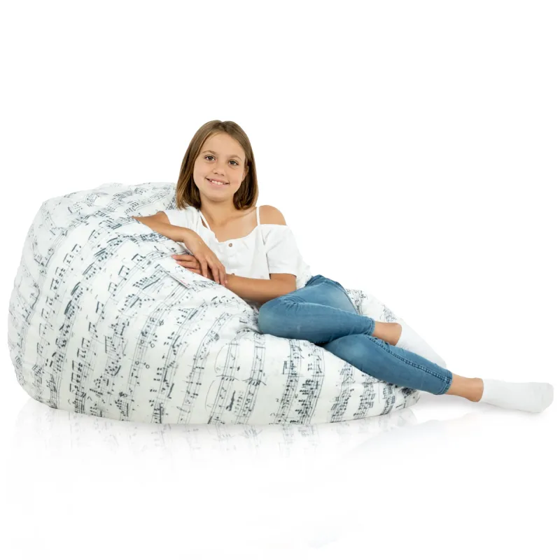 Pouf Poire XL Standard - Tissu Imprimé Premium – vue 107
