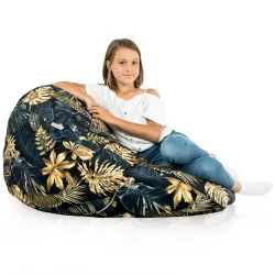 Pouf Poire XL Standard - Tissu Imprimé Premium – vue 117