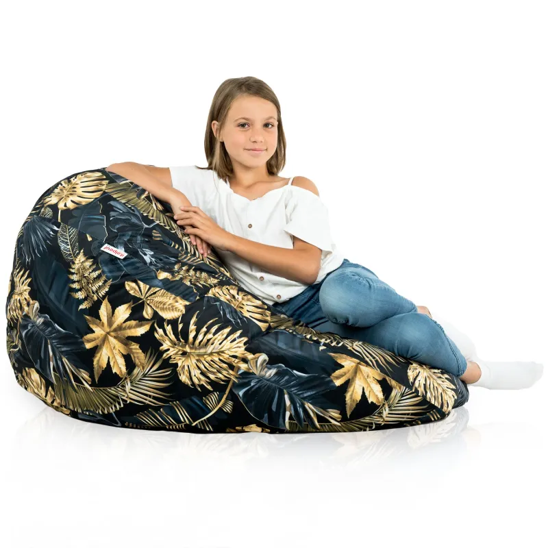 Pouf Poire XL Standard - Tissu Imprimé Premium – vue 117