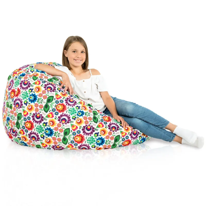 Pouf Poire XL Standard - Tissu Imprimé Premium – vue 94
