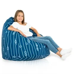 Pouf Poire XL Standard - Tissu Imprimé Premium – vue 65