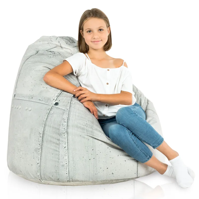 Pouf Poire XL Standard - Tissu Imprimé Premium – vue 66