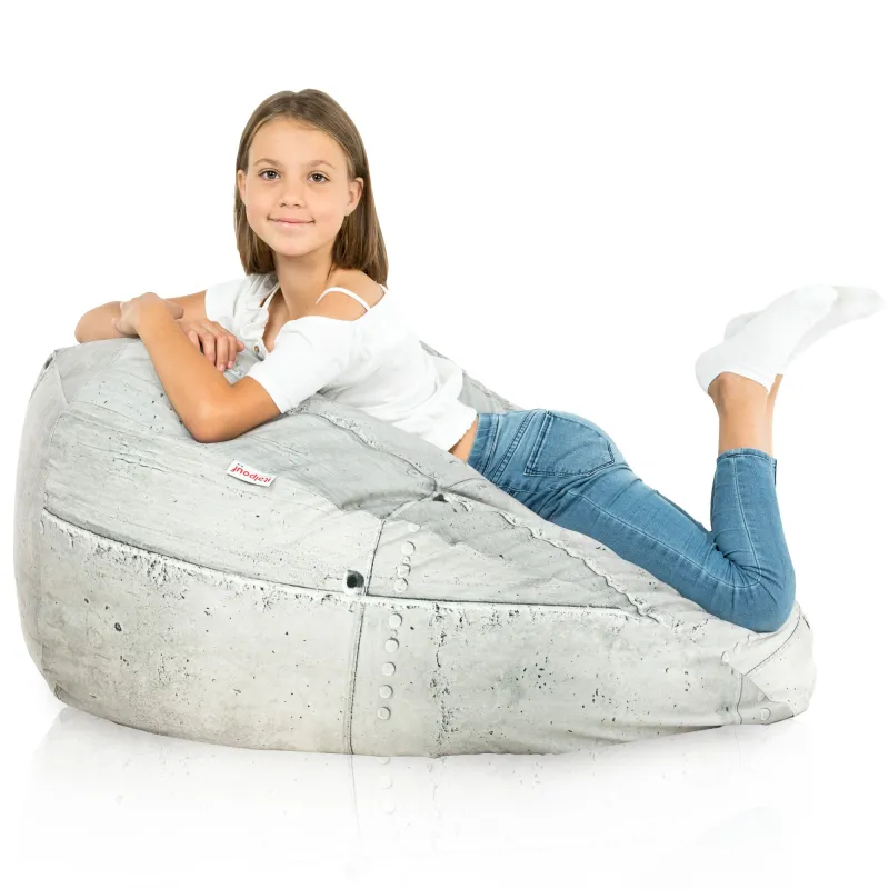 Pouf Poire XL Standard - Tissu Imprimé Premium – vue 120