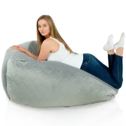 Pouf Poire XXL pour adultes Géant - Velours Soft – vue 39