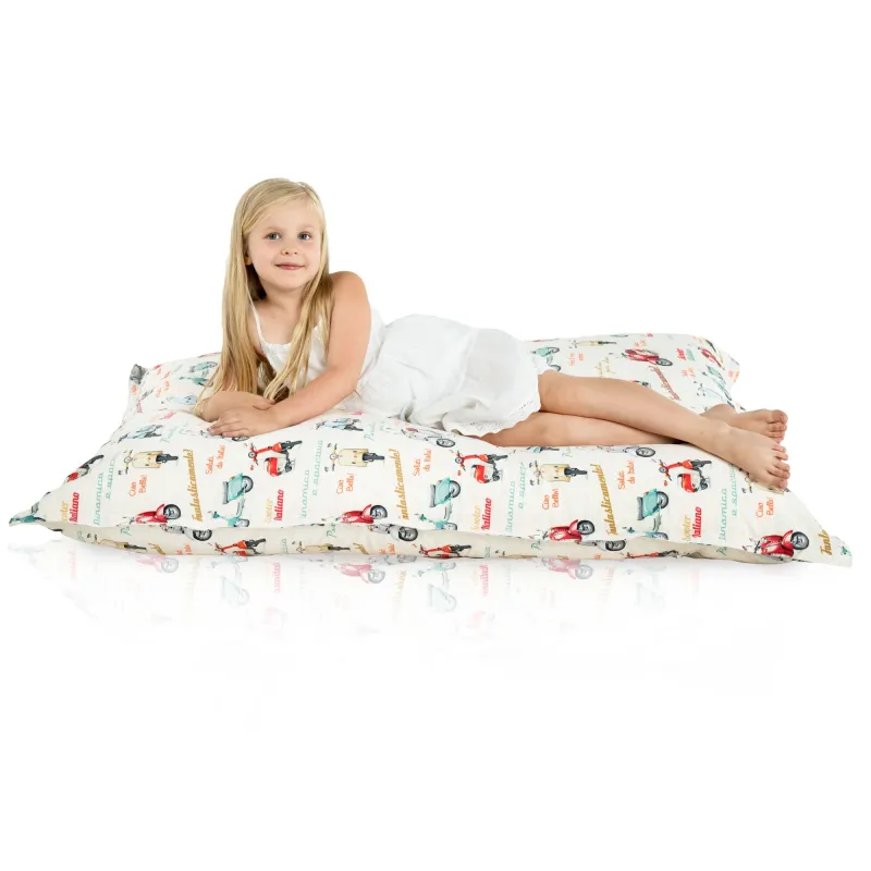 Coussin de Sol Géant XL pour enfants - Tissu Imprimé Premium – vue 96