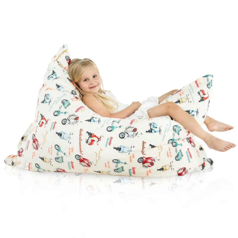 Coussin de Sol Géant XL pour enfants - Tissu Imprimé Premium – vue 131