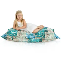 Coussin de Sol Géant XL pour enfants - Tissu Imprimé Premium – vue 137