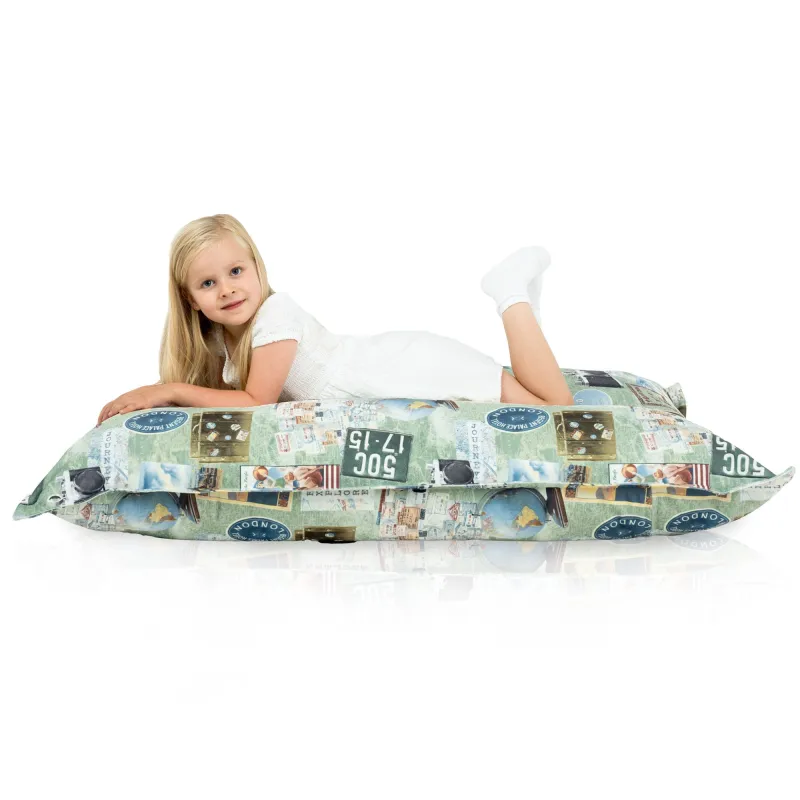 Coussin de Sol Géant XL pour enfants - Tissu Imprimé Premium – vue 142