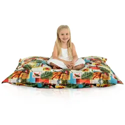 Coussin de Sol Géant XL pour enfants - Tissu Imprimé Premium – vue 91