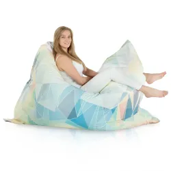 Coussin de Sol Géant XXL pour adultes Géant - Tissu Imprimé Premium – vue 39