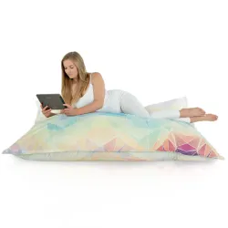 Coussin de Sol Géant XXL pour adultes Géant - Tissu Imprimé Premium – vue 68