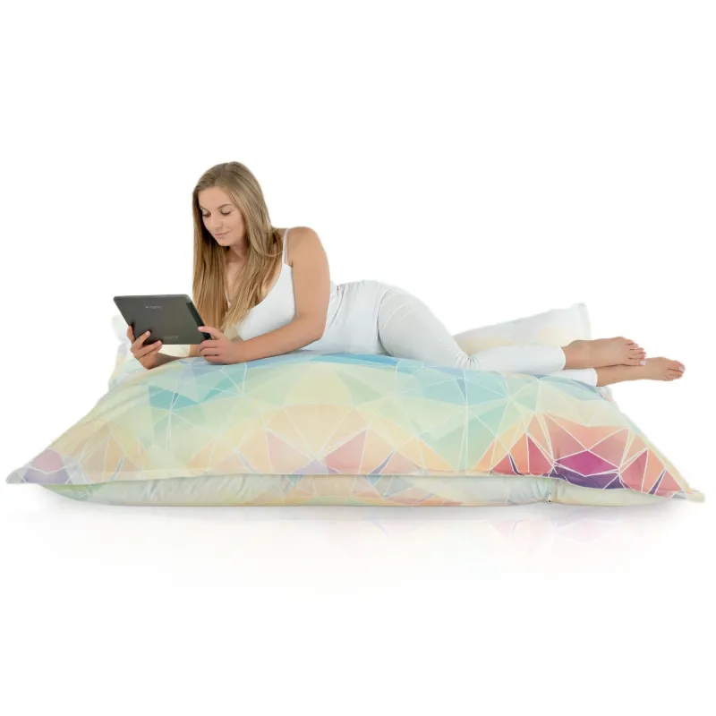 Coussin de Sol Géant XXL pour adultes Géant - Tissu Imprimé Premium – vue 68