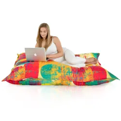 Coussin de Sol Géant XXL pour adultes Géant - Tissu Imprimé Premium – vue 41