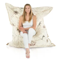 Coussin de Sol Géant XXL pour adultes Géant - Tissu Imprimé Premium – vue 42