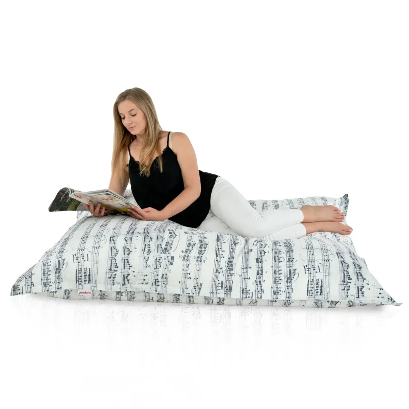 Coussin de Sol Géant XXL pour adultes Géant - Tissu Imprimé Premium – vue 76