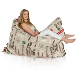 Coussin de Sol Géant XXL pour adultes Géant - Tissu Imprimé Premium – vue 64