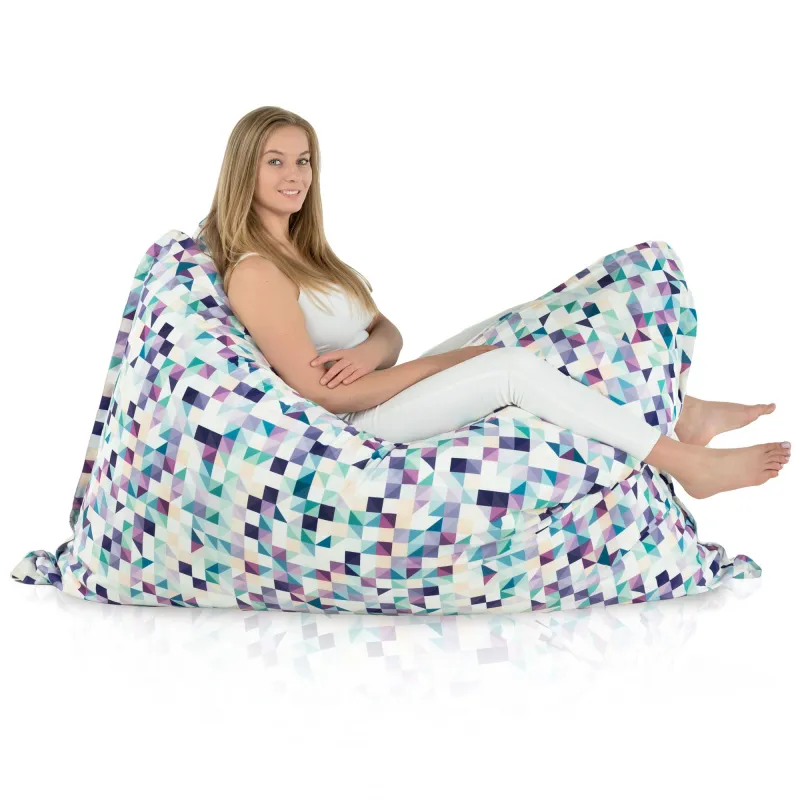 Coussin de Sol Géant XXL pour adultes Géant - Tissu Imprimé Premium – vue 67