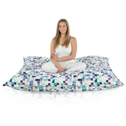 Coussin de Sol Géant XXL pour adultes Géant - Tissu Imprimé Premium – vue 80