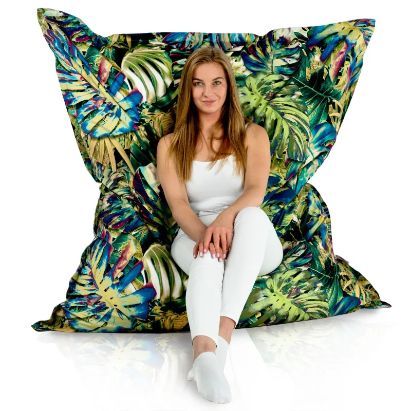 Coussin de Sol Géant XXL pour adultes Géant - Tissu Imprimé Premium – vue 75