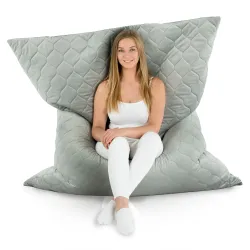 Coussin de Sol Géant XXL pour adultes - Velours Soft – vue 36