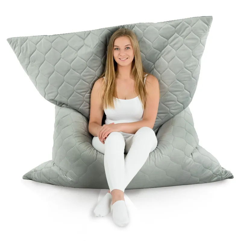Coussin de Sol Géant XXL pour adultes - Velours Soft – vue 36