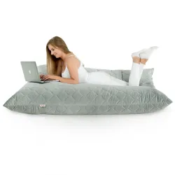 Coussin de Sol Géant XXL pour adultes - Velours Soft – vue 65