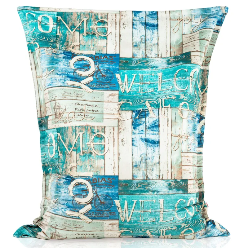 Coussin de Sol Géant XXL pour adultes Géant - Tissu Imprimé Premium – vue 15