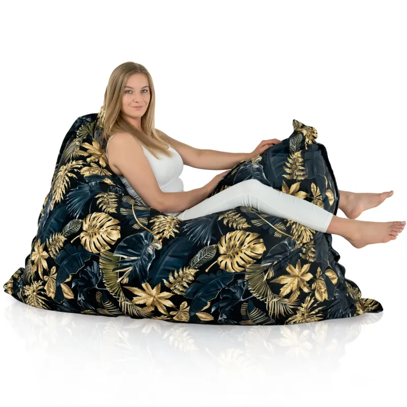 Coussin de Sol Géant XXL pour adultes Géant - Tissu Imprimé Premium – vue 58