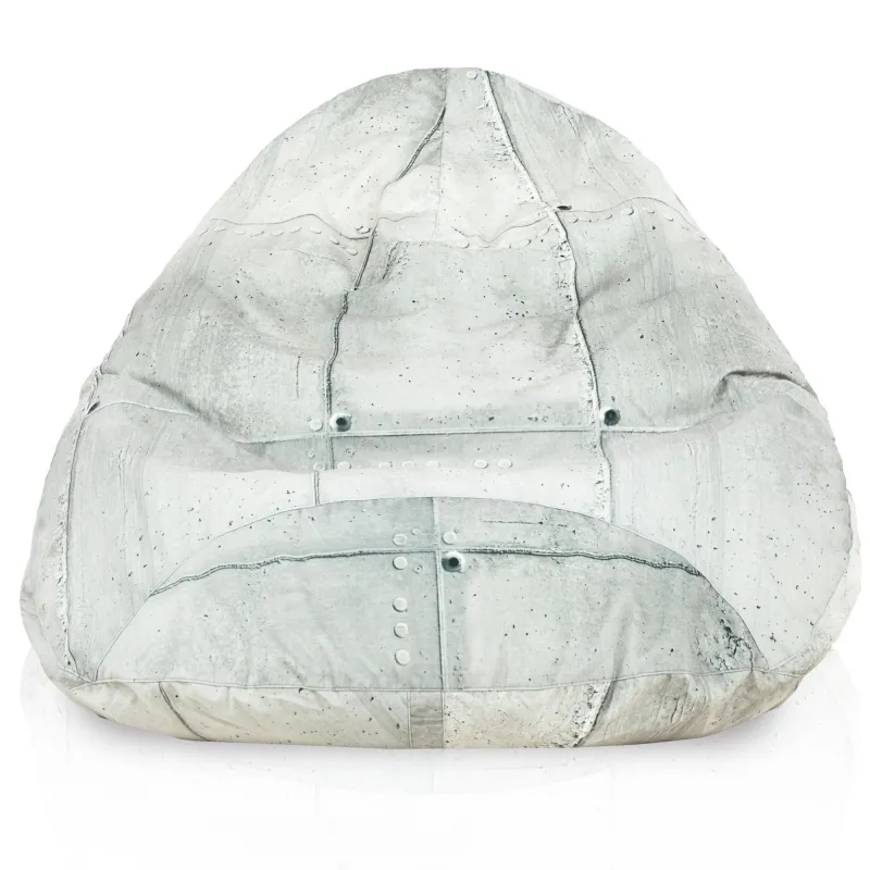 Pouf avec Dossier XXL Drop - Tissu Imprimé Premium – vue 19
